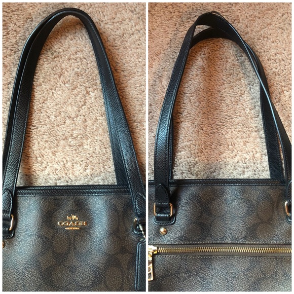 Coach zip tote shoulder bag ⭐️SOLD⭐️ - Picture 6 of 8